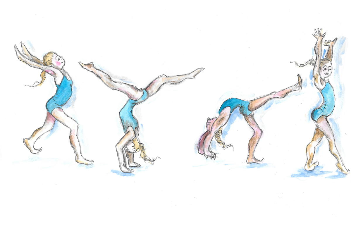 Walkover 0.3 - Cartoons - Mike Howell - L3 Flex - Dance Teacher Training - Lisa Howell - The Ballet Blog