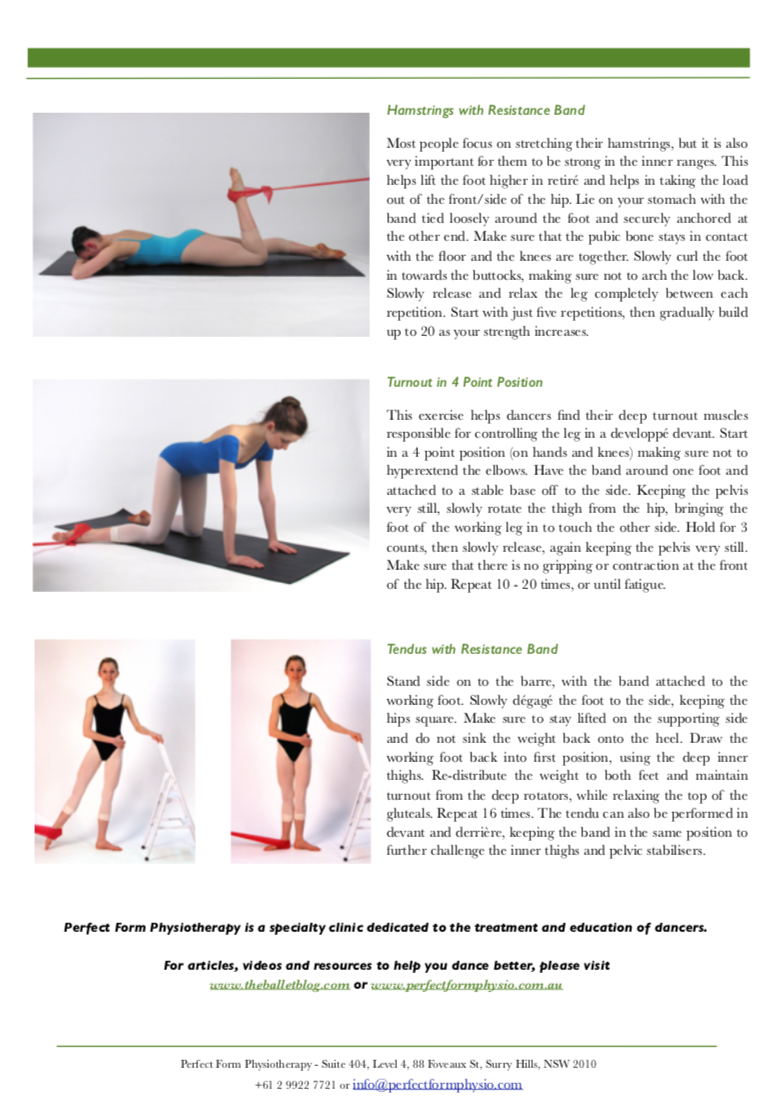 top 5 ways to use resistance bands 2nd page